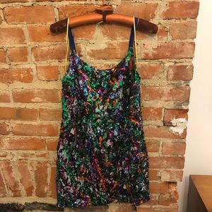 Party dress - silk & sequins! Size 10